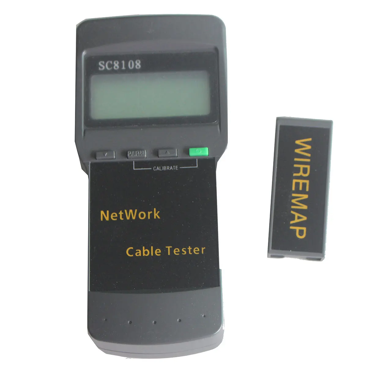 SC8108 Portable NetworkTester &LAN Phone Cable Tester Meter With LCD Display RJ45 Cat5e Cat6 UTP