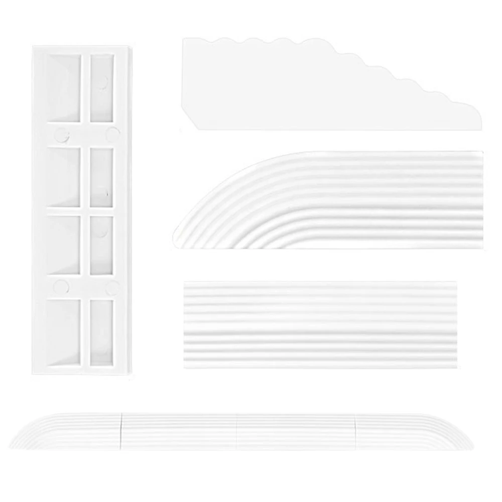 

For Ecovacs Xiaomi Roborock Vacuum Cleaners Sill Strip Accessories Climbing Pad Step Strip Cleaner Home White