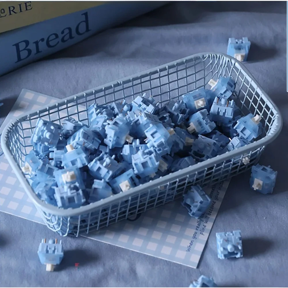 KTT Bulu Axis Custom Механическая клавиатура Линейный переключатель Подсветка Давление