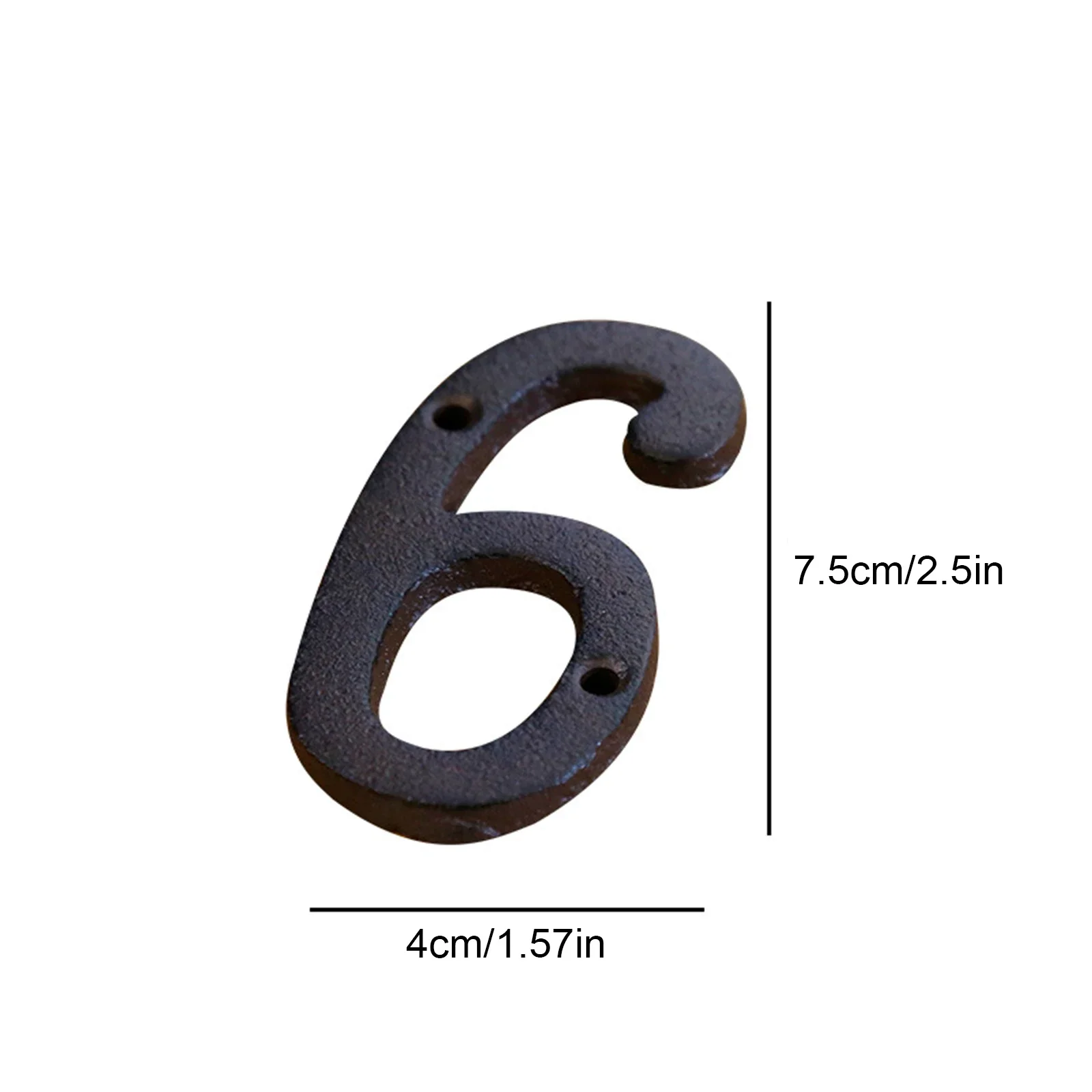 

Металлические буквы и цифры для номера дома