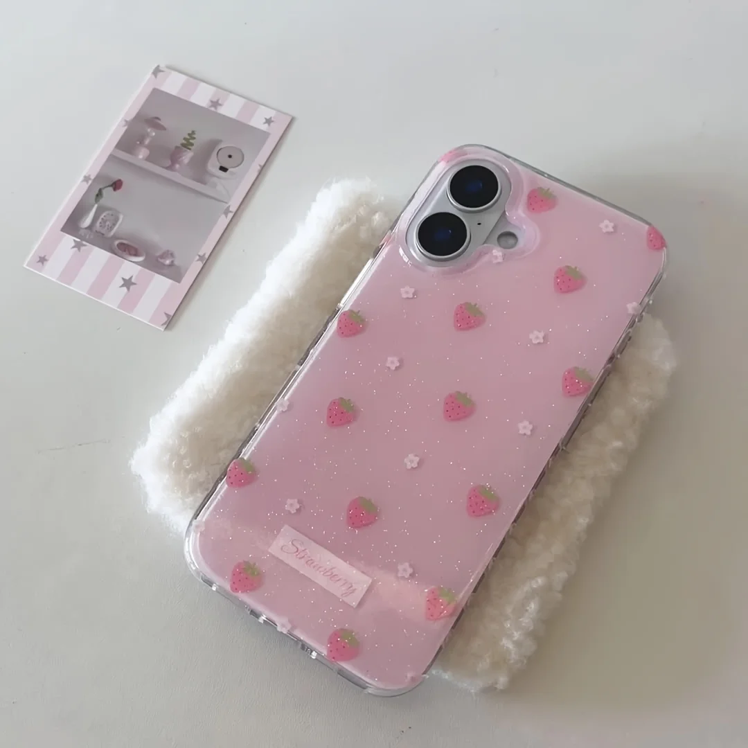 Фото Чехол для телефона INS Cartoon Straberry для Samsung Galaxy A17 A07 A56 A36 A26 A73 A72 A55 A54 A53 A52 A34 A33 A32 A23 A14 A13 4G 5G №5