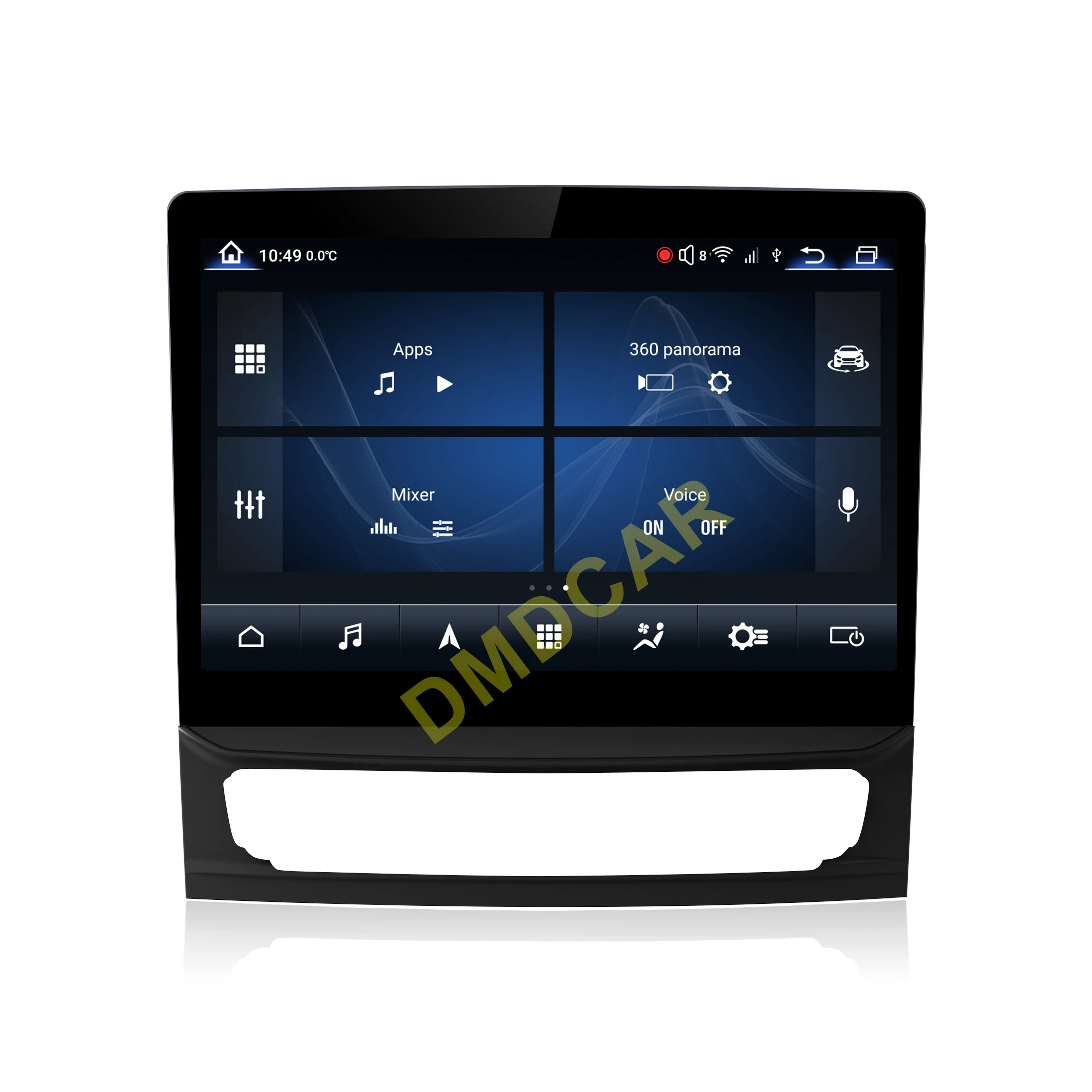 Автомобильный мультимедийный плеер Qualcomm Android 11 10 26 дюйма стереоприемник радио