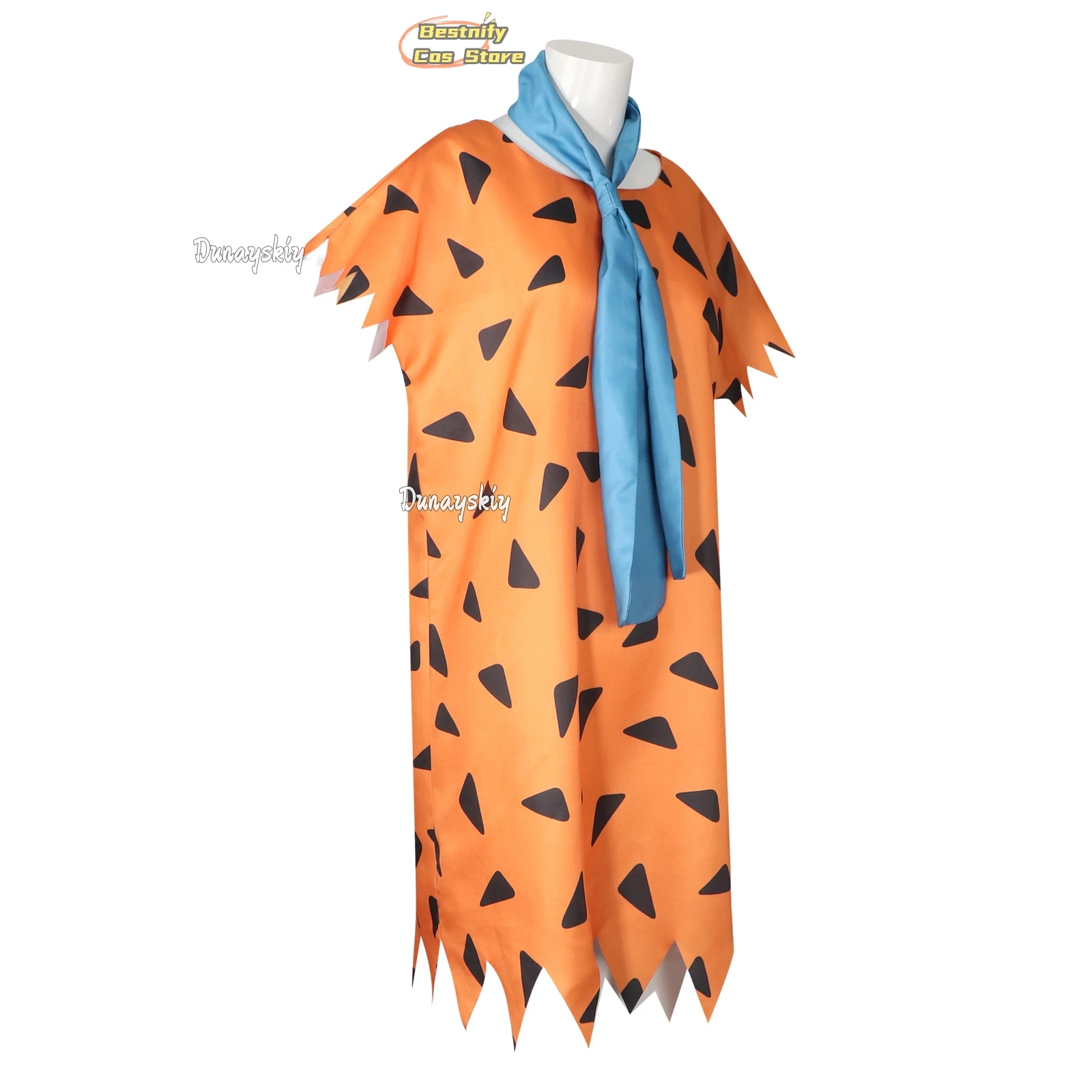 Хэллоуин Флинстоуны Фред взрослый косплей костюм американские анимированные