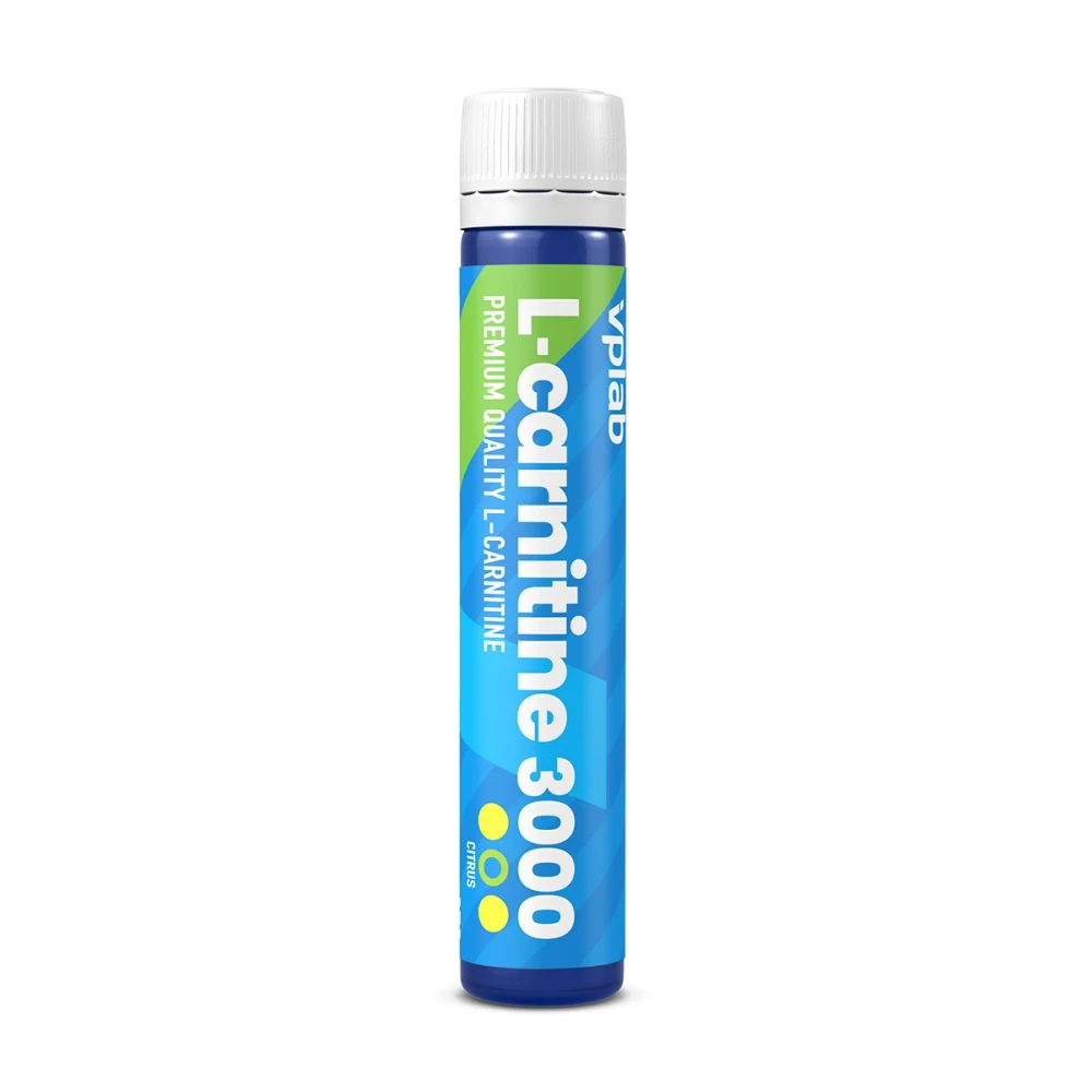 Л-карнитин VPLAB L-Сarnitine Liquid 3000мg NEW Citrus 7ампул x 25мл |