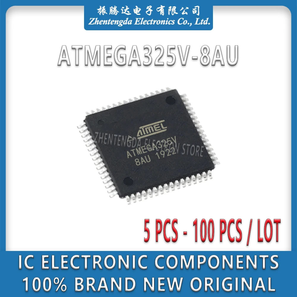 

ATMEGA325V-8AU ATMEGA325V-8 ATMEGA325V ATMEGA325 ATMEGA IC MCU Chip TQFP-64