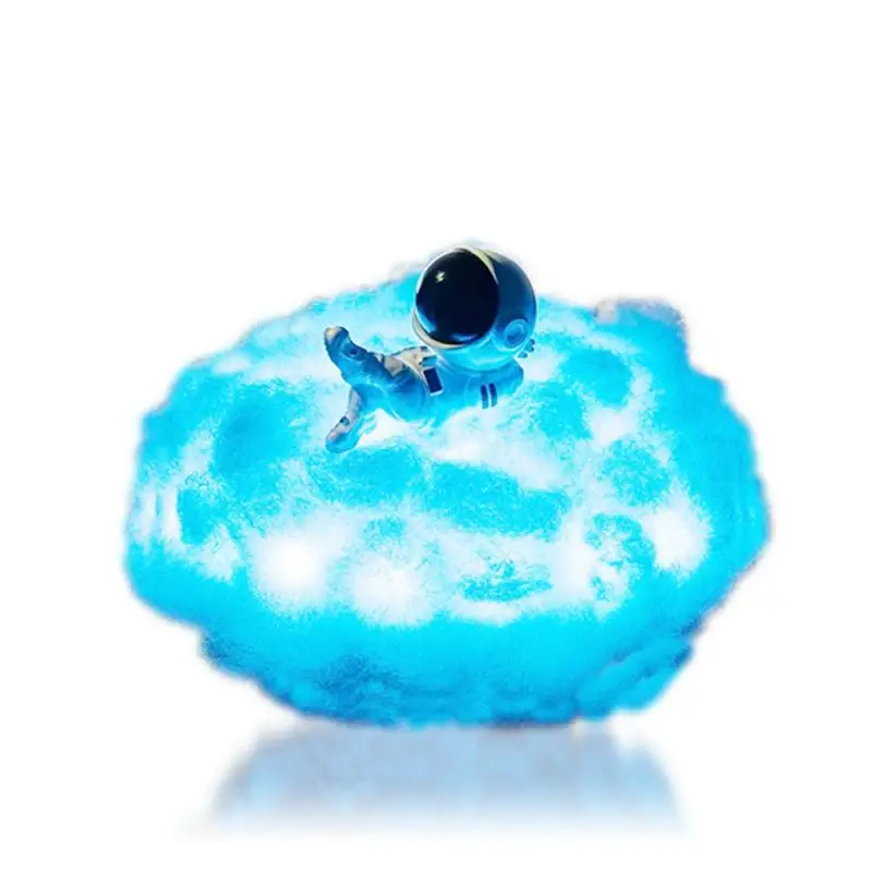 

Космический астронавт, фотолампа, красочное облако, ночная лампа, 3D радужный эффект, красочный подарок для детей, USB-ночник, лампа с дистанционным управлением