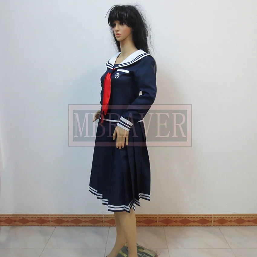Игра Danganronpa Dangan Ronpa Touko Fukawa Косплей Костюм Cos Униформа Хэллоуин Рождественская