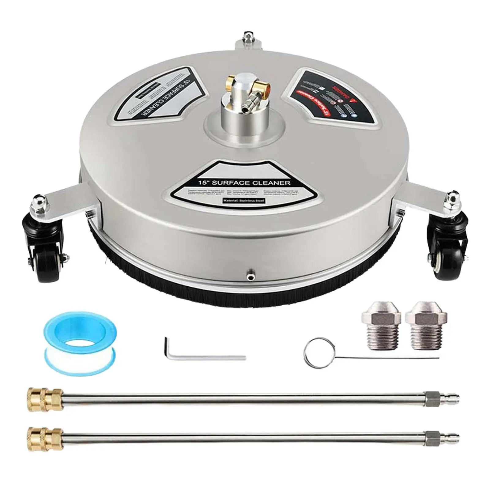 

15'' Pressure Washer Surface Cleaner Surface Cleaning Machine for Patio