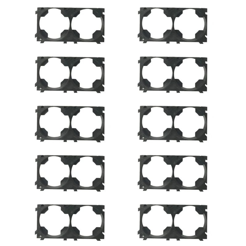 10 шт. удобный держатель для литиевых батарей 26650 полка штабелирования