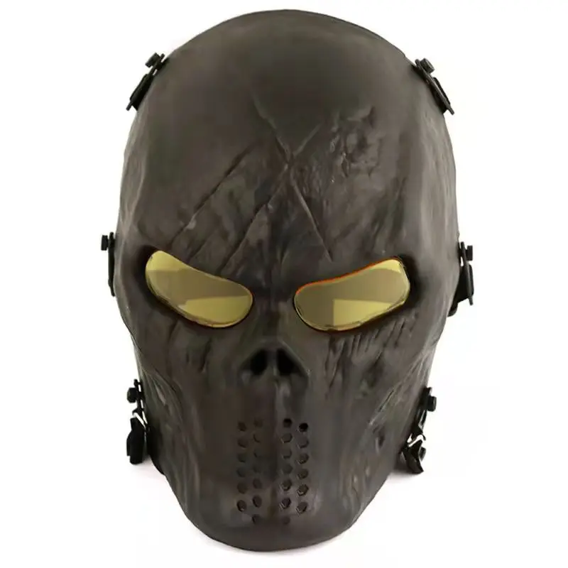 Защитная маска на все лицо с изображением черепа для мужчин и женщин езды в