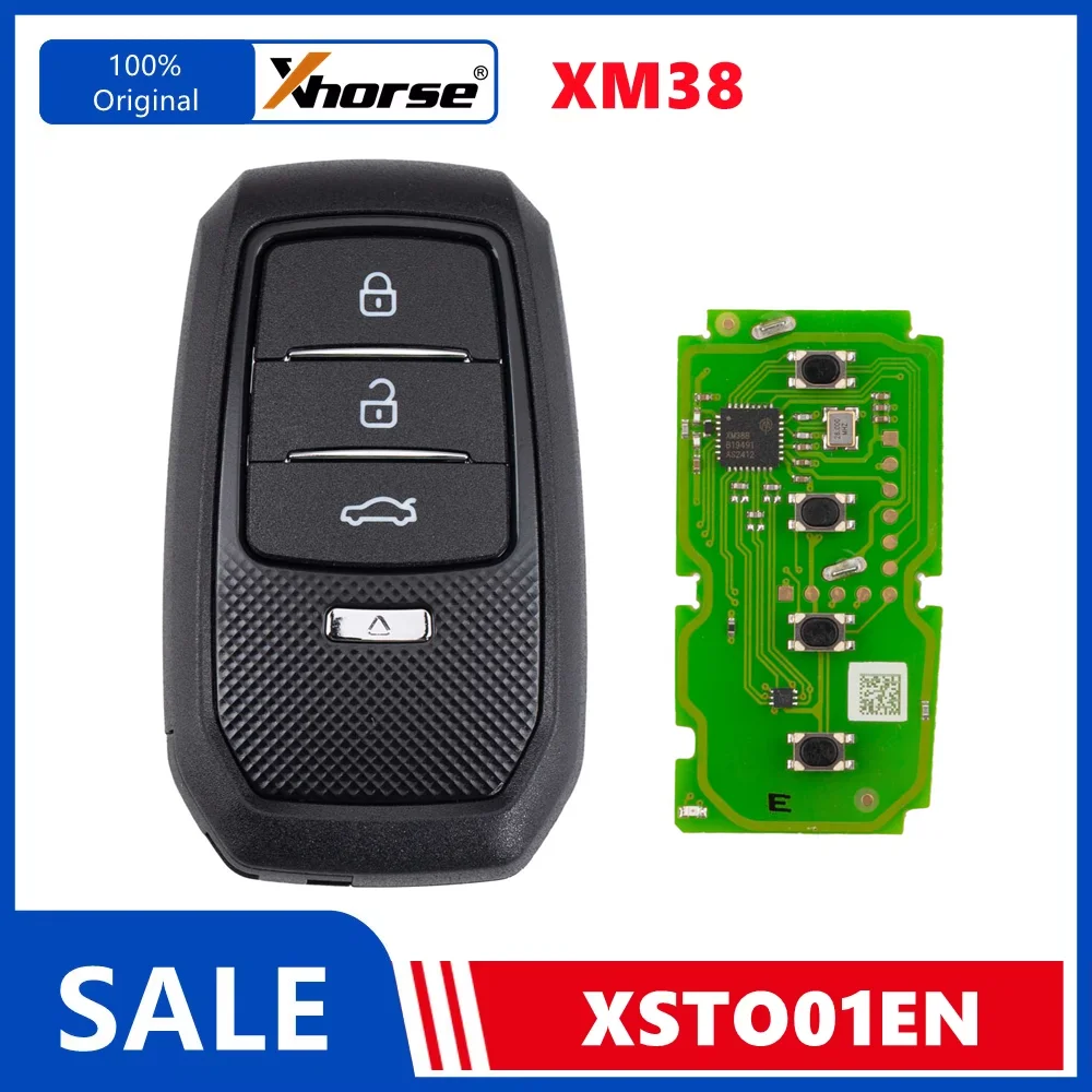 Xhorse Xm38 Xsto01en Умный Дистанционный Ключ 4d 8a 4a