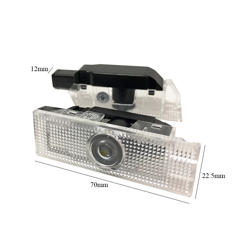 Carbar 2 шт. светодиодный ная дверь любезность логотип светильник Авто Призрак Тень