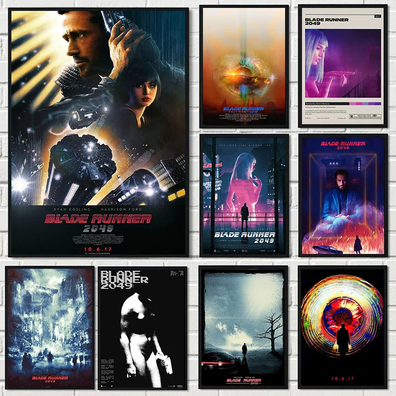 

Classic Sci-fi Movie Blade Runner 2049 Film Comic Poster Canvas Painting "Joi" Prints Wall Art Pictures Modern Home Decor Gift