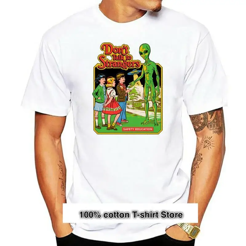 

Camiseta de regalo Don't speak to Strangers Alien UFO