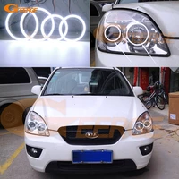 for kia rondo rondo7 2006 2007 2008 2009 2010 2011 2012 excellent ultra bright cob led angel eyes kit halo rings