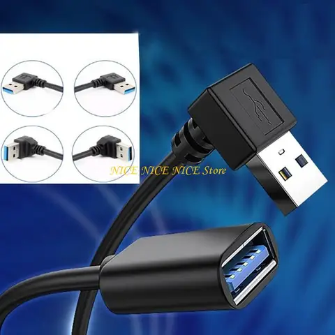 USB 3.0 удлинительный кабель 90 градусов