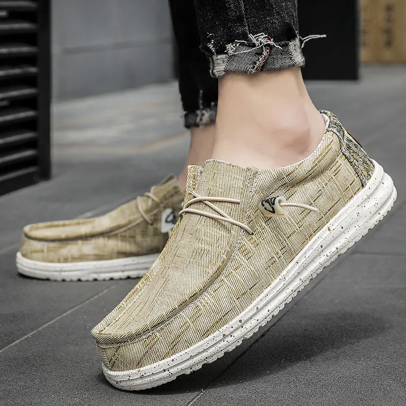 

Men's shoes Classic autumn and winter canvas shoes Wear resistant large lace up low top men's shoes Breathable skateboard shoes