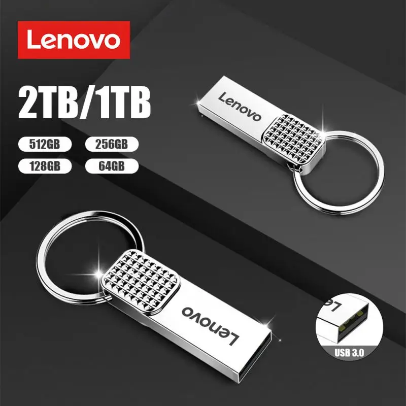 Флеш-накопитель Lenovo USB 3 0 металлический флэш-накопитель водонепроницаемый