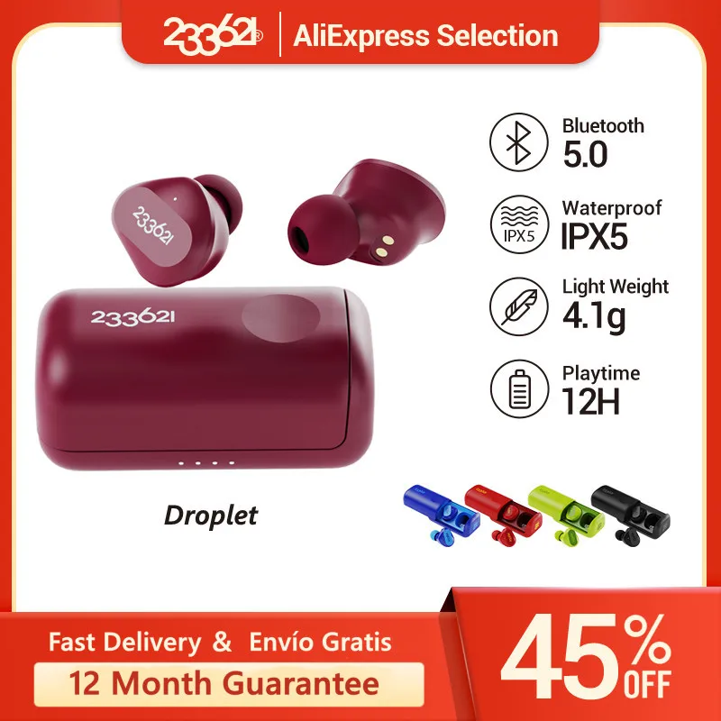 233621 беспроводные Игровые наушники Droplet Bluetooth5.0 с супер светильник весом 4 1 ГГц
