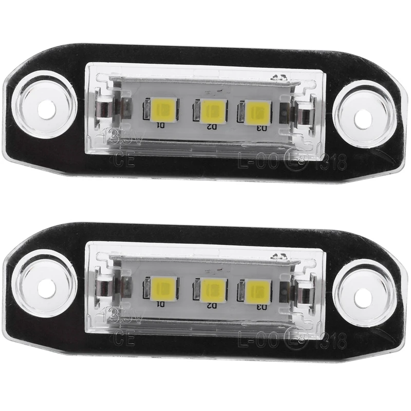 4 шт. светодиодные лампы для номерного знака Volvo S80 Xc90 S40 V60 Xc60 S60 C70 V50 Xc70 V70