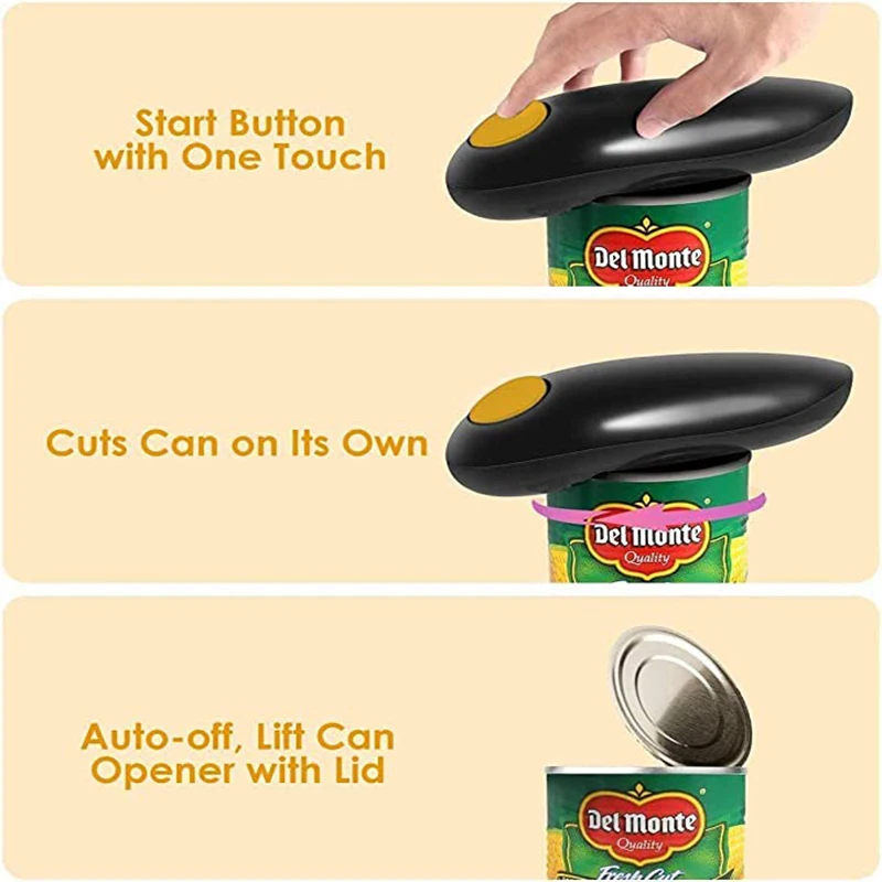 Автоматический Консервный нож с одним касанием электрический консервный