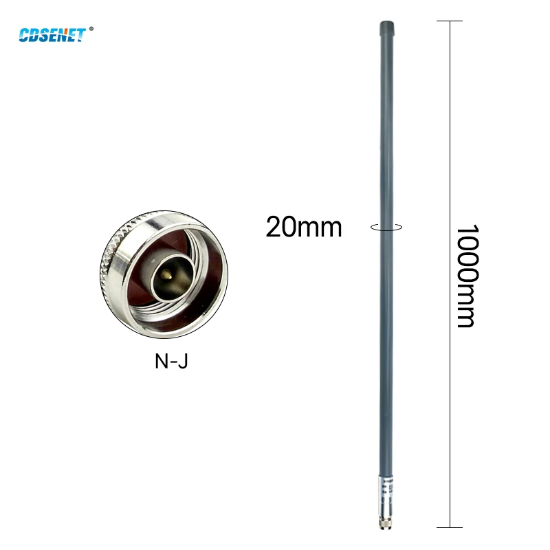 Outdoor LoRa Helium Miner 868MHz 915MHz Antenna LoRaWAN Fiberglass Antenna 9dBi Long Range RAK Antenna TX900-BLG-100 IP67 SMA-J