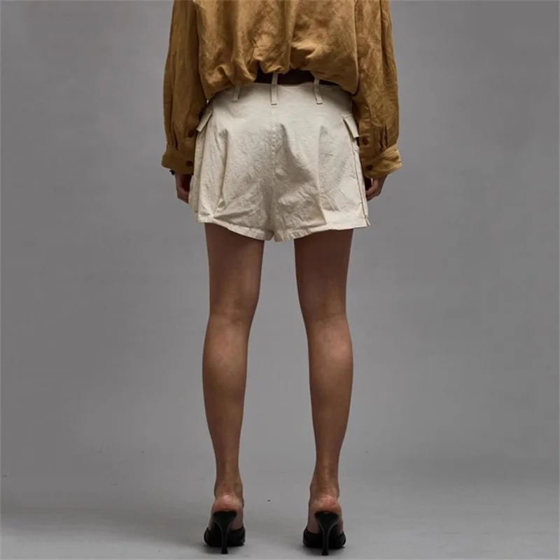 Женские шорты новинка лета 2025 г. облегающие женские джинсы с низкой талией.