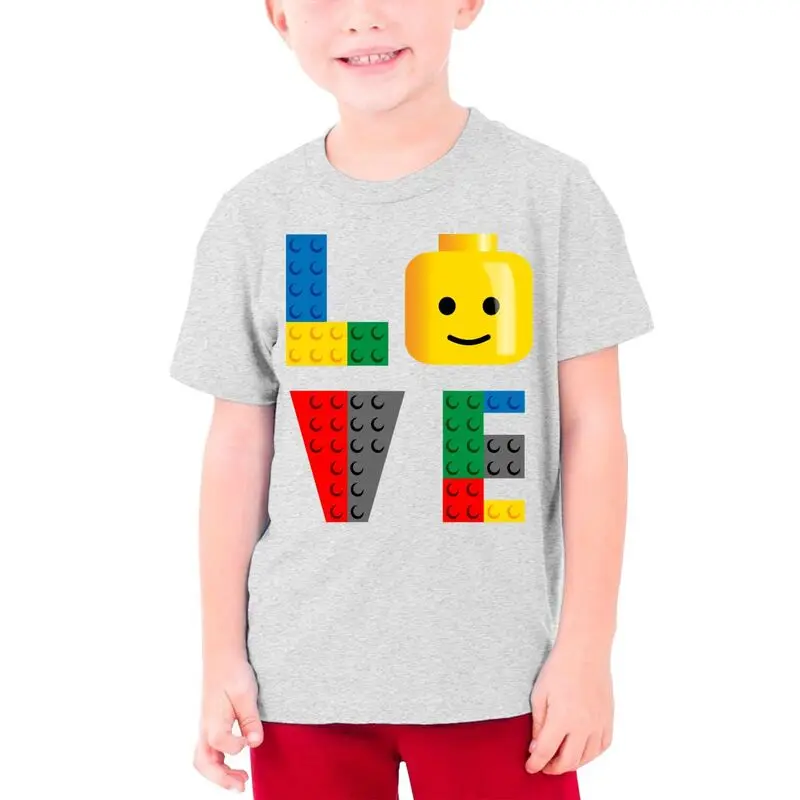 Legos Love пародия качество Детская футболка подарок унисекс новинка бестселлер -