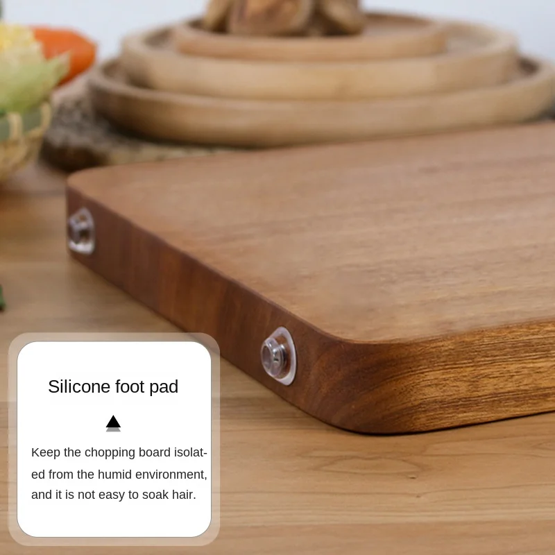 Разделочная доска из массива эбенового дерева двухсторонняя разделочная для