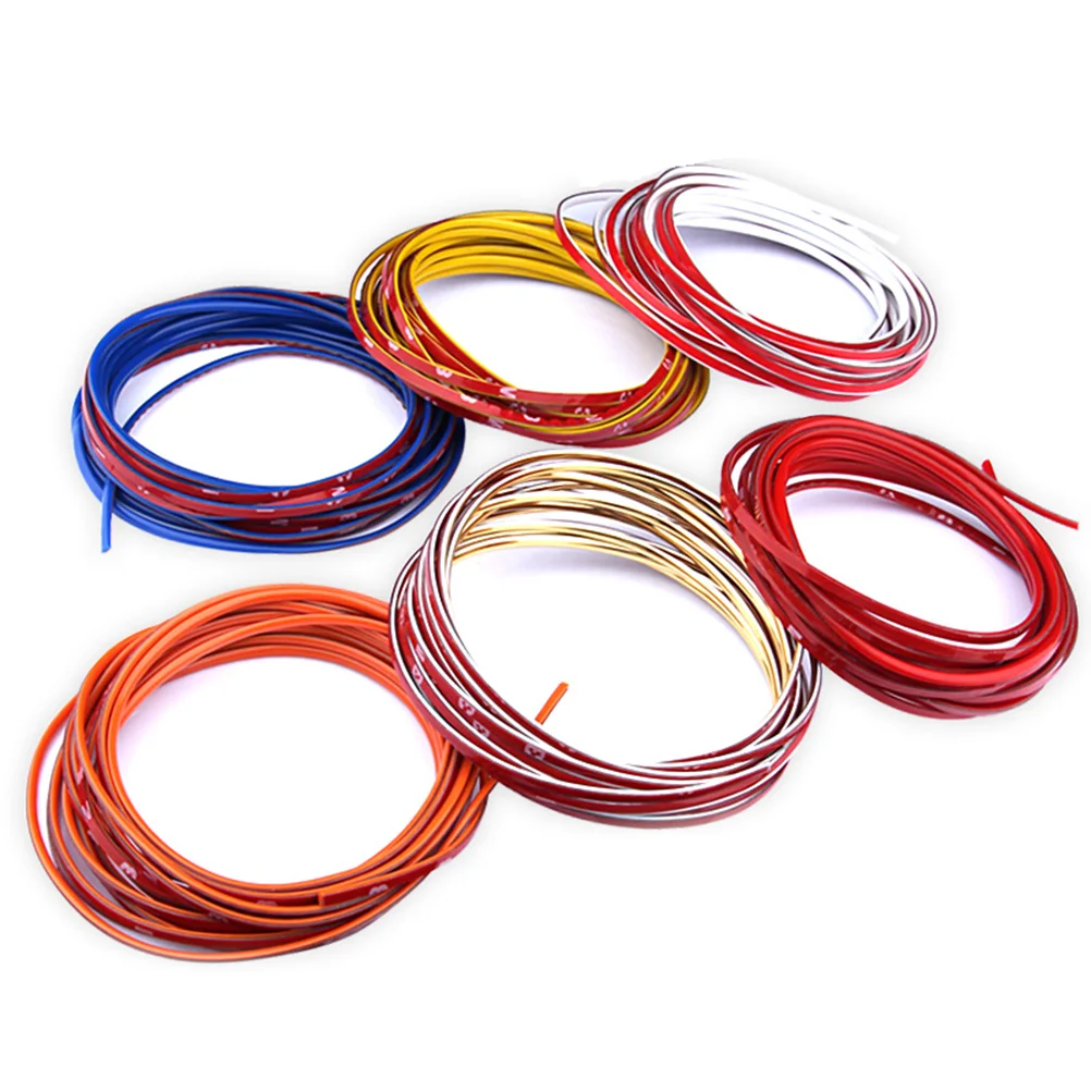 4 мм суперэластичное украшение автомобиля молдинговая декоративная полоса