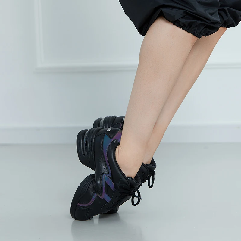 Женские кожаные кроссовки для танцев Sansha