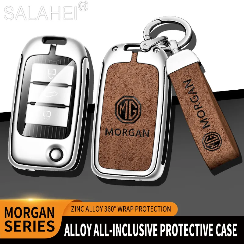 

Car Remote Key Fob Case Cover Protect Shell Bag Keychain Accessories For MG ZS MG5 MG6 MG7 I6 EV EZS HS EHS GT GS 350 360 750 W5