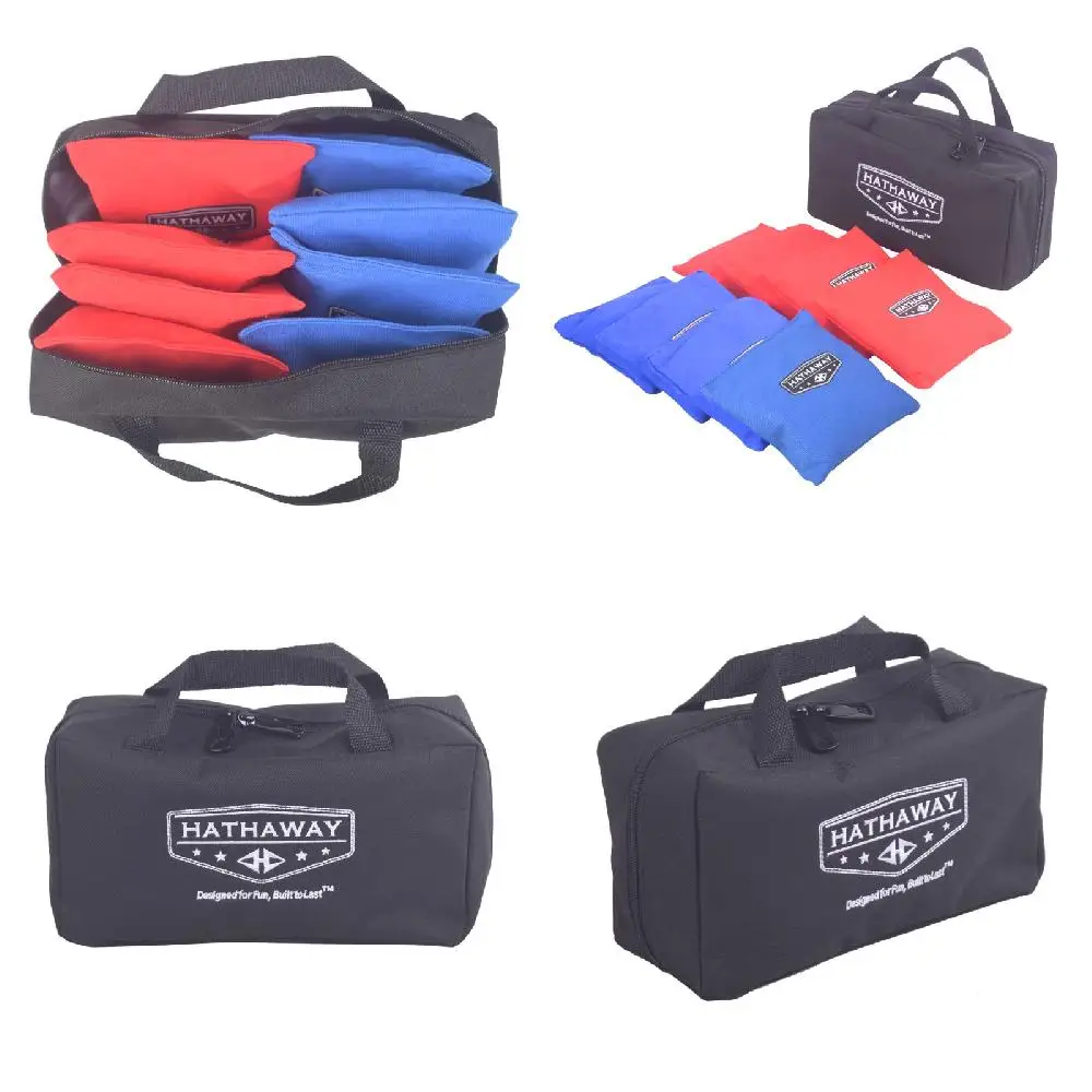 

Durable, All-Weather Blue/Green Cornhole Bag Set with Case – Perfect for Fun Outdoors!