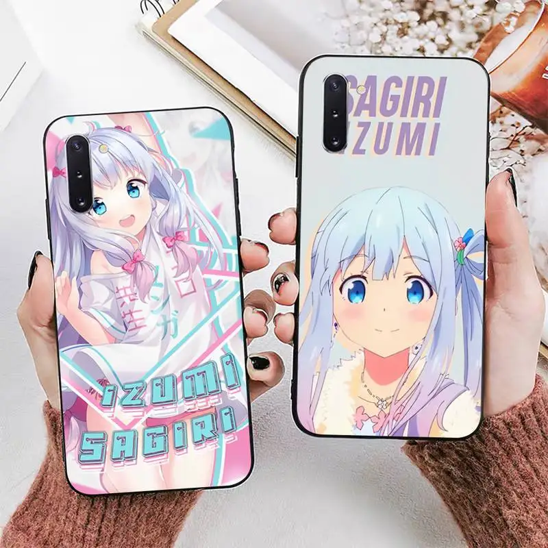 

MaiYaCa Anime Izumi Sagiri Phone Case For Samsung Note 8 9 10 20 pro plus lite M 10 11 20 30 21 31 51 A 21 22 42 02 03