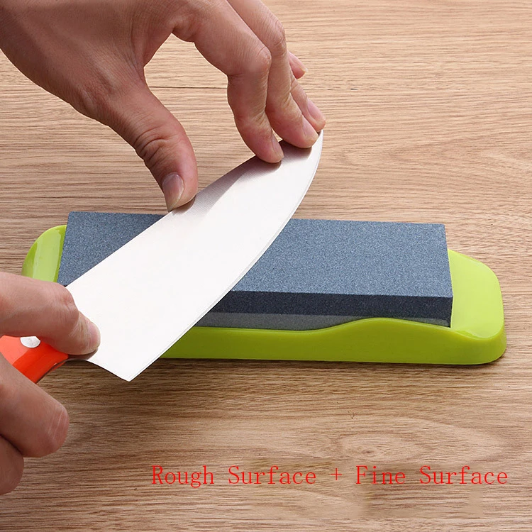 

Household Thick And Thin Double-Sided Double Faced Grindstone Manual Kitchen Knife Sharpening Tool For All Knives Kitchen Tools