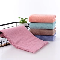3575cm face towel microfiber absorbent bathroom towels for home thicker quick dry cloth for cleaning towel hand towel