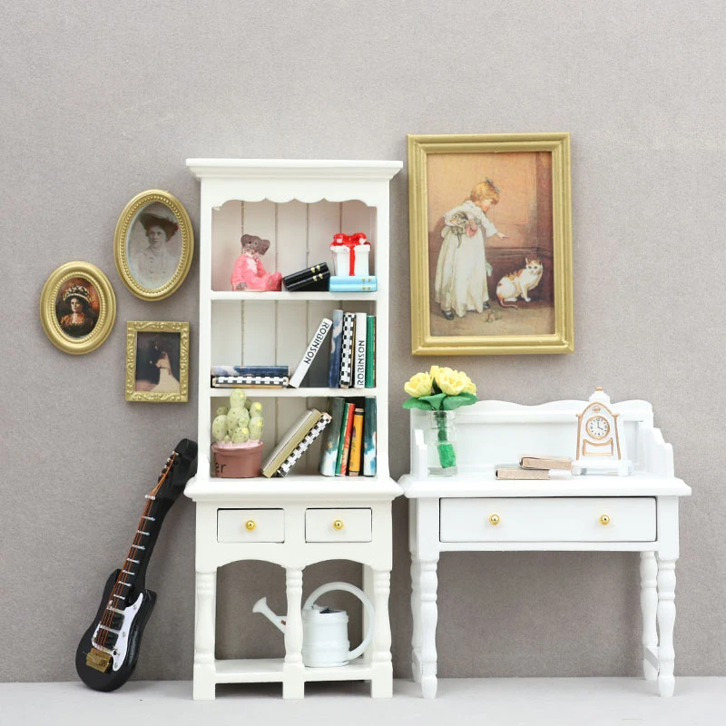 1:12 кукольный домик миниатюрный книжный шкаф модель шкафа кукла домашняя витрина