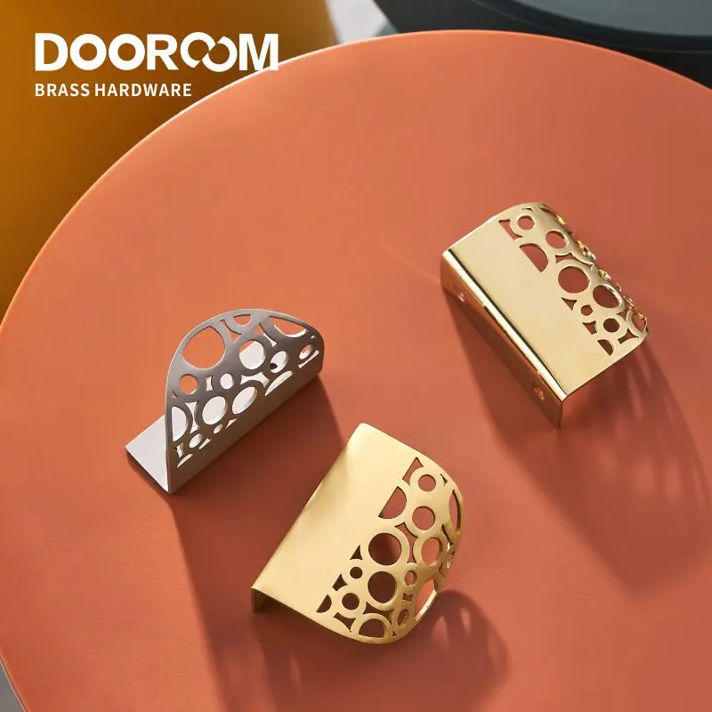 

Dooroom Brass Furniture Cup Handles Matt Brushed Brass Nickel Shiny Gold Cupboard Wardrobe Dresser Shoe Box Drawer Bin Pulls