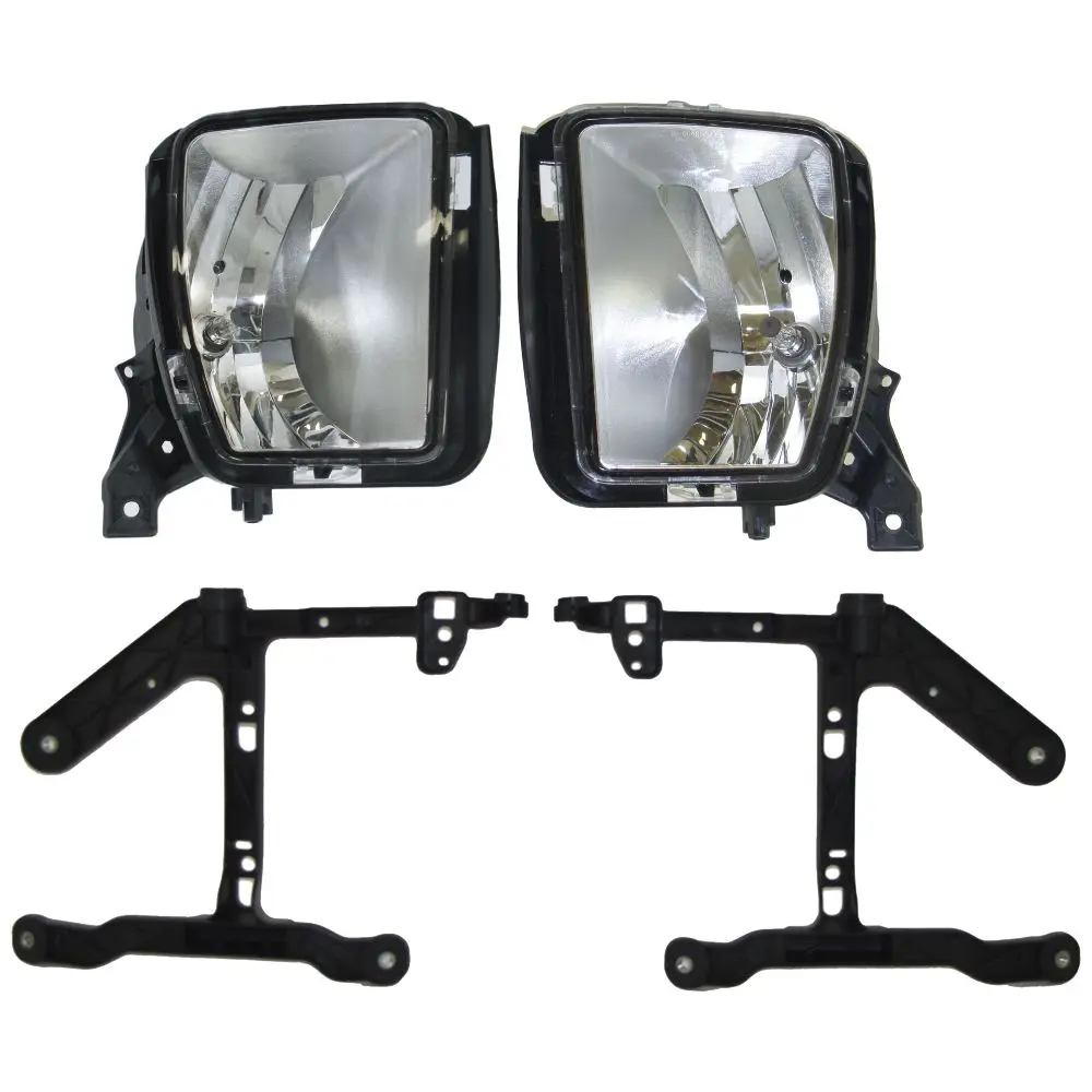 

FRONT BUMPER FOG LIGHT MOUNTING BRACKET 4PCS For 2013-2018 Ram 1500 Dodge