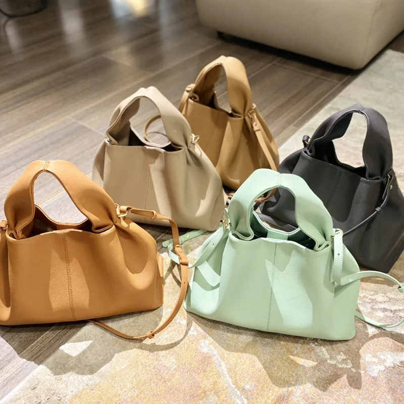 New 2023 Designer Luxury Pure color package Lunch box BAG Europe and the United States Fashion Handbag One shoulder bag woman