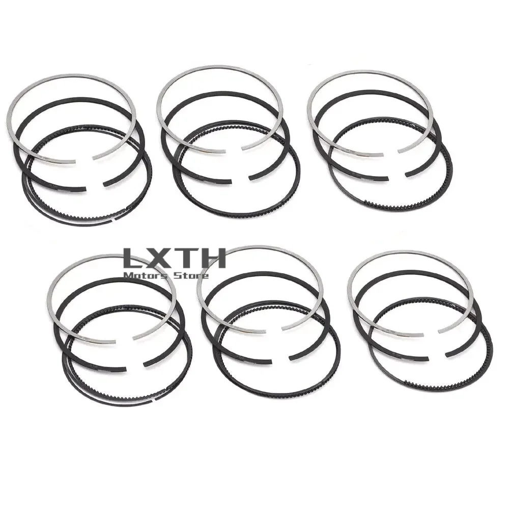 Фото Комплект из 6 поршневых колец A11257610297 A11257589824 для BMW 535i M4 X5 F10 F30 F80 F32 E70 E71 3.0 N55 S55 №2