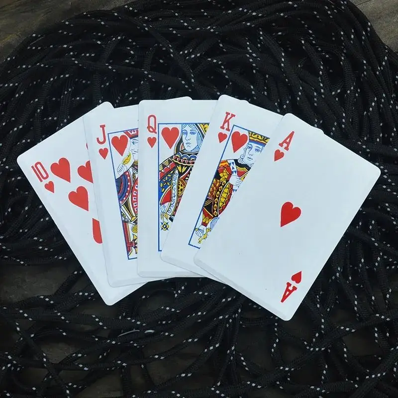 Metal Poker DIY Design Play Poker Creative Products