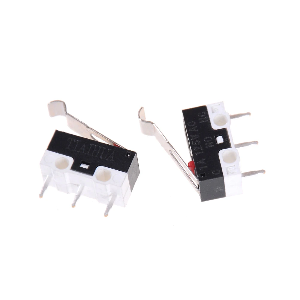 

5Pcs/lot AC 125V 1A SPDT Subminiature Micro Lever Switch Mouse Switch Switch Accessories