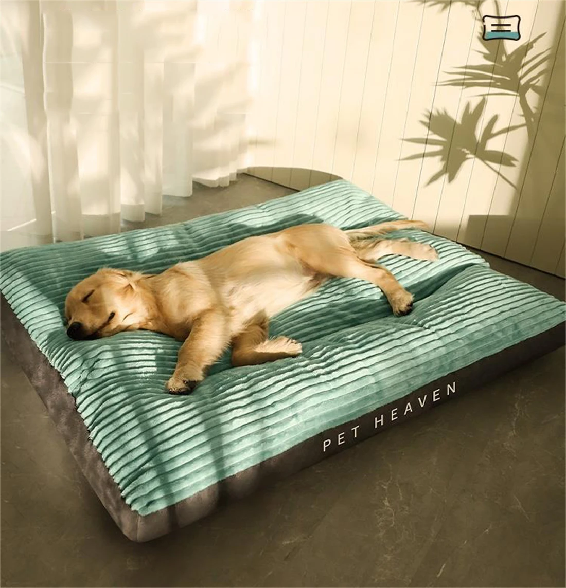 

Pet Dog Sleeping Mat Warm Floor Mat In Winter Can Be Disassembled and Washed For Large Dogs In General Kennel In Four Seasons.