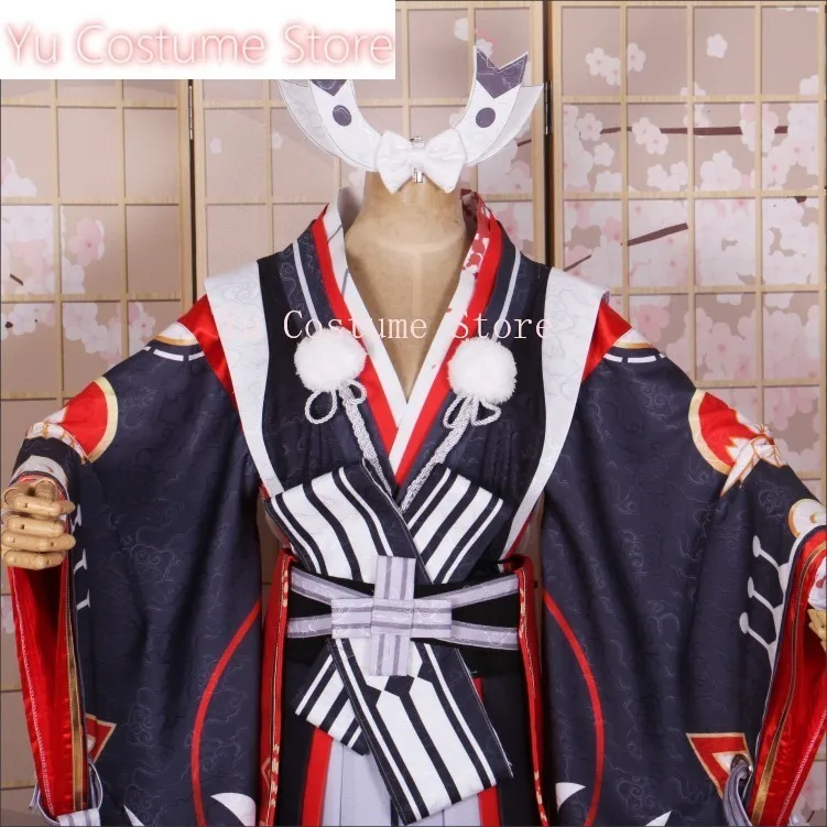 Ю Костюм Аниме! Onmyoji Onikiri перед пробуждением кимоно униформа косплей костюм