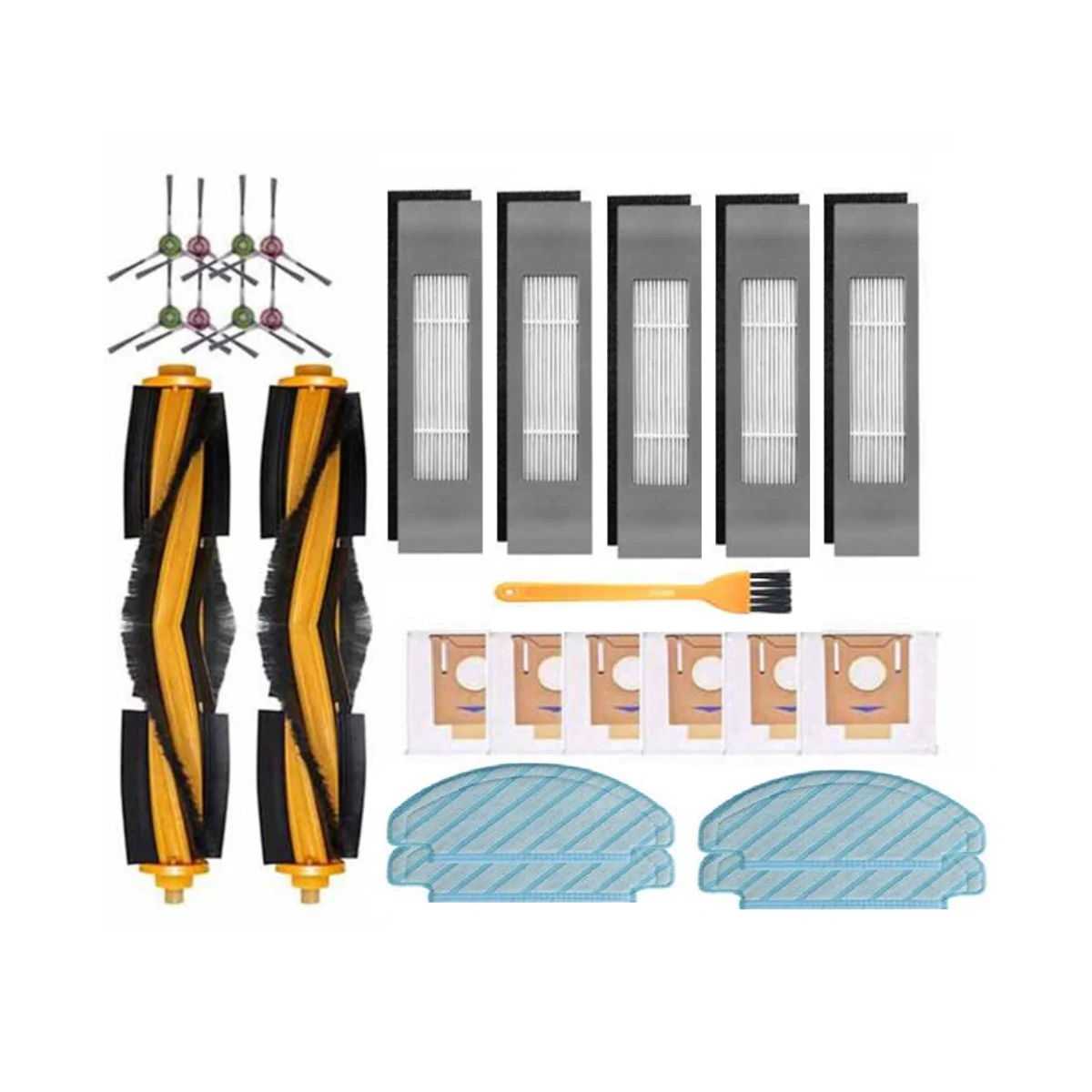 

Комплект из 26 шт. для робота-пылесоса DEEBOT OZMO T8 Max T9 T8 Series N8 Pro N8 Pro +