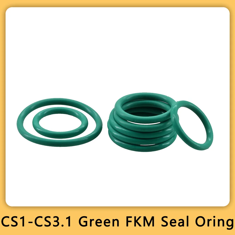 

CS1 C1.5 CS2 CS2.4 CS3.1 Зеленая фторкаучуковая уплотнительная прокладка Высокотемпературная FKM FPM маслокислотная щелочная уплотнительная кольцевая шайба