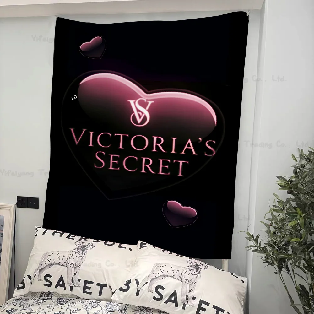 V-victoria-s Hot S-Secrets Printed Large Wall Tapestry Hanging Tarot Hippie Rugs Dorm Home Decor