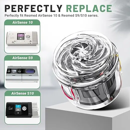 Фото Мотор для аппарата CPAP, совместимый с ResMed AirSense 10 / ResMed S9/S10 Series |   AirSense 10 BiPap №5