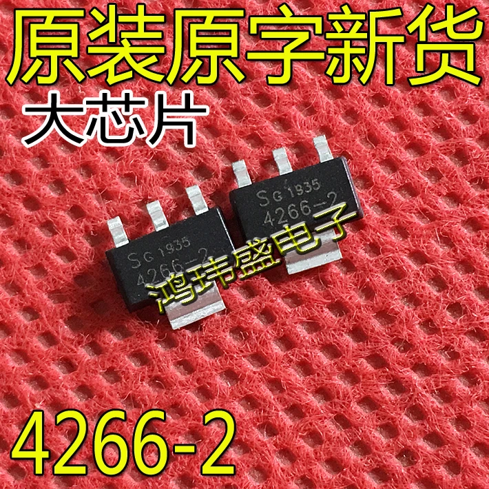 

30 шт., оригинальная новая фотовспышка 4266-2 SOT223 linear 5V 0.1A